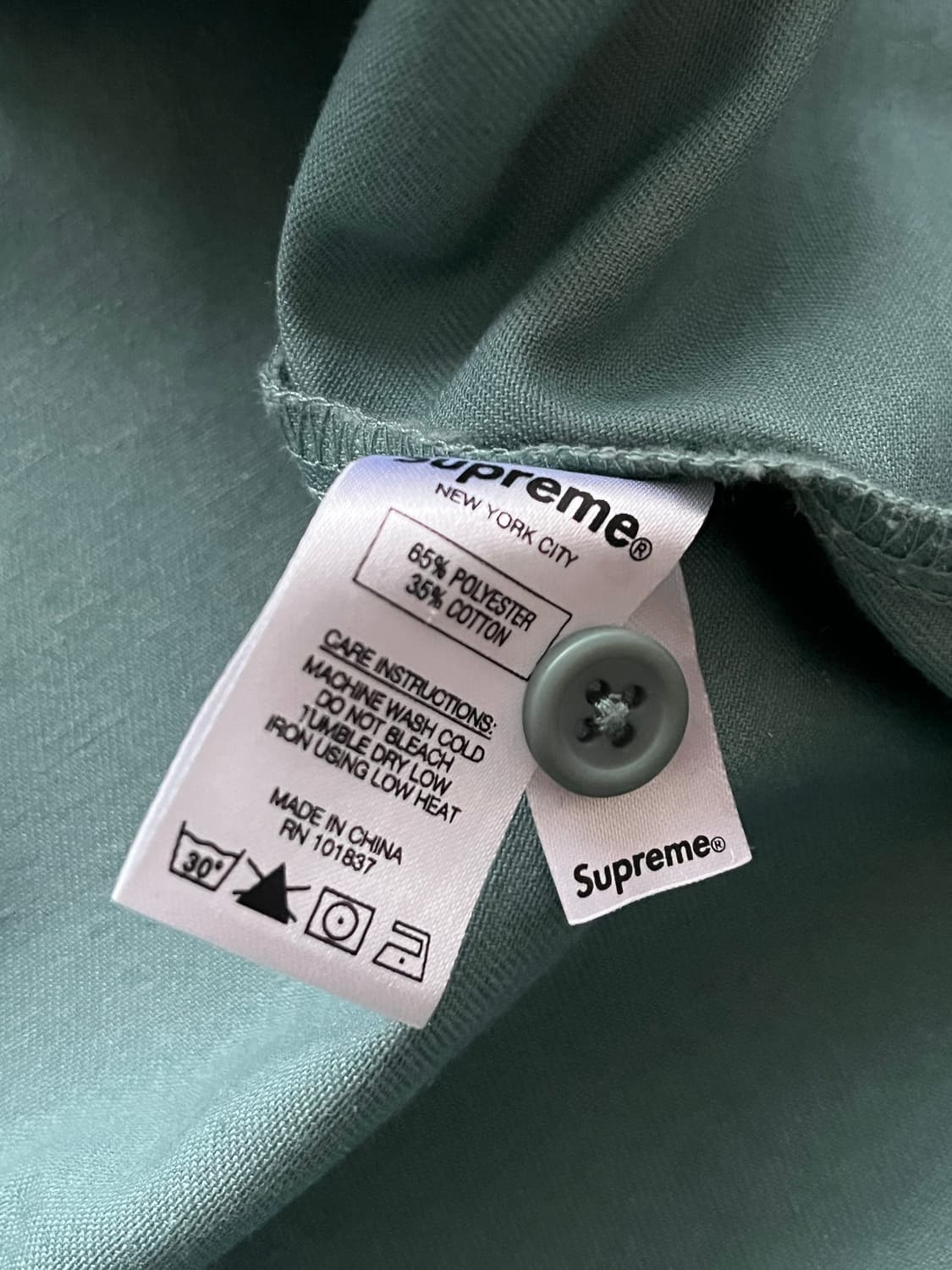 Supreme 슈프림x마이클잭슨 워크셔츠 올리브 M (100-105) 상품이미지6