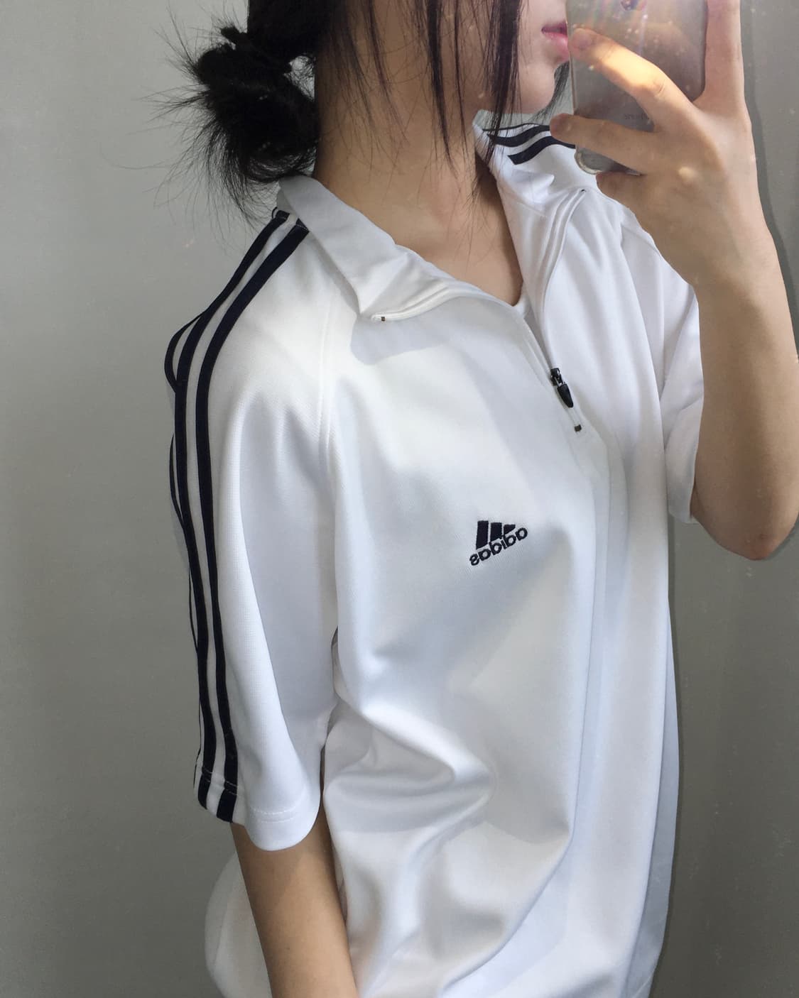 Adidas 아디다스 오리지널 화이트 져지 티셔츠 상품이미지2