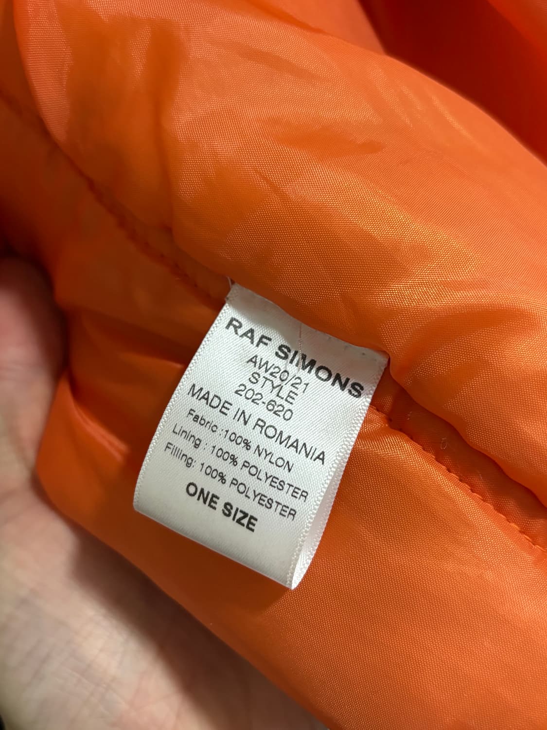 라프시몬스 아카이브 리덕스 패치 봄버 상품이미지8