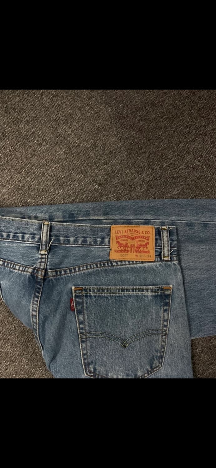Levis 리바이스 505 (W35 L34) 상품이미지1