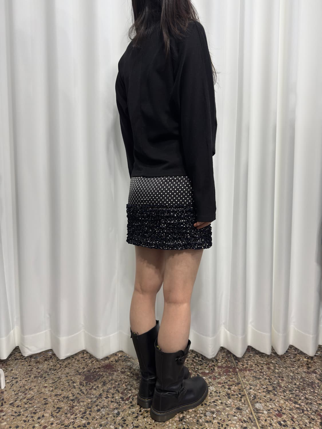 dot frill mini skirt 상품이미지5