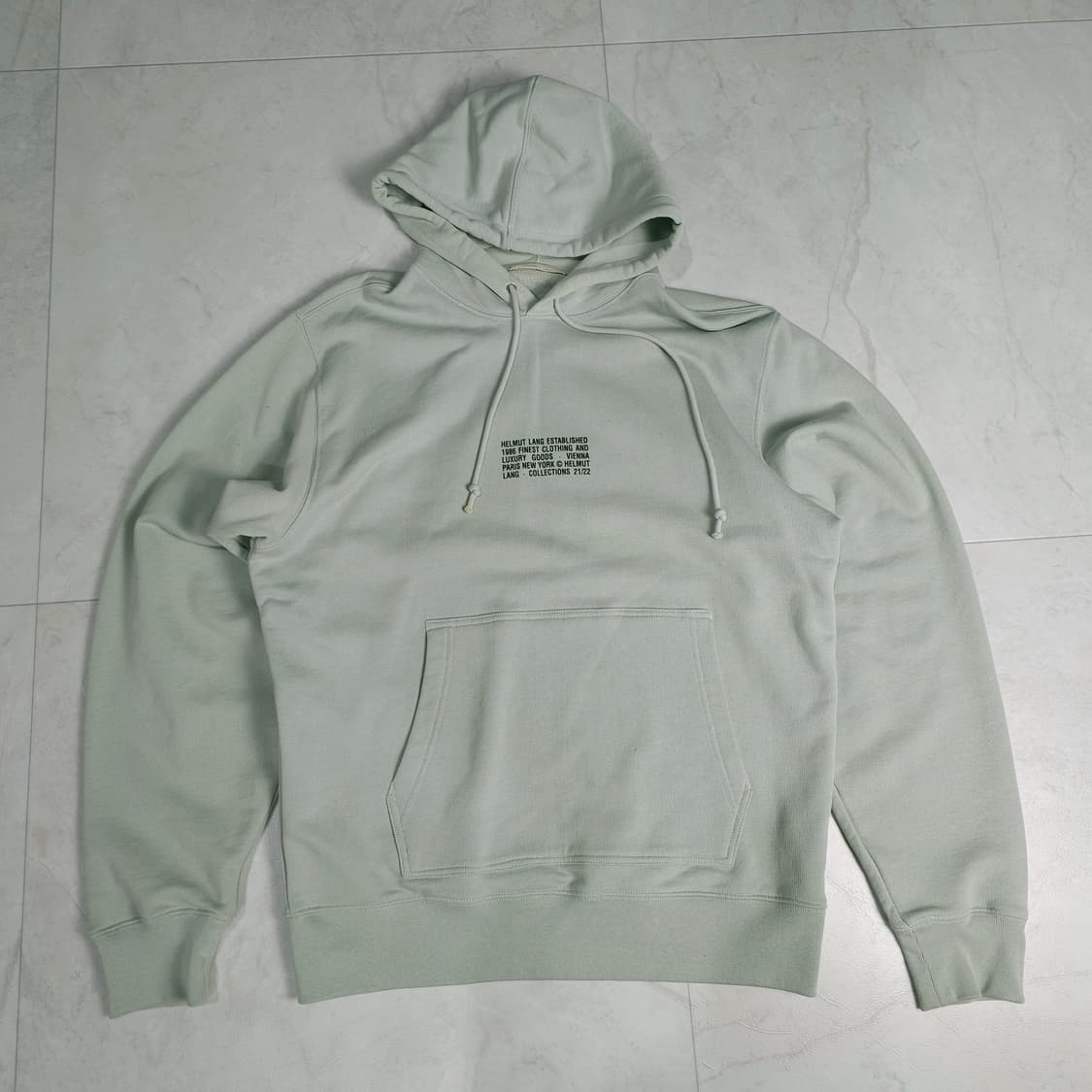 헬무트랭 후드티 L 단시간 착용 상품이미지1