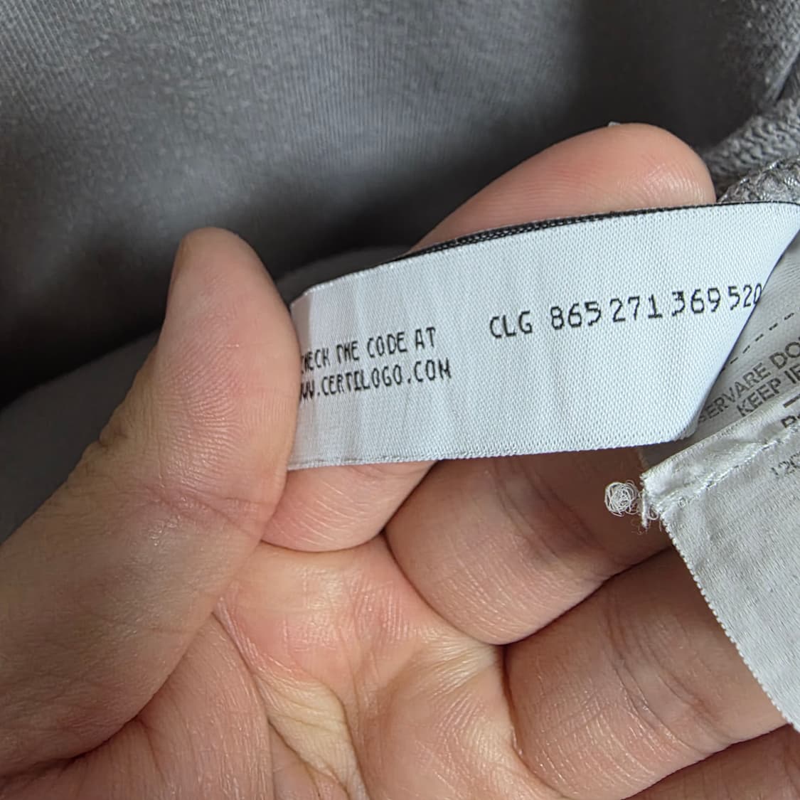 [정품/L] CP컴퍼니 렌즈 와펜 맨투맨 그레이 (CLG완) 상품이미지7