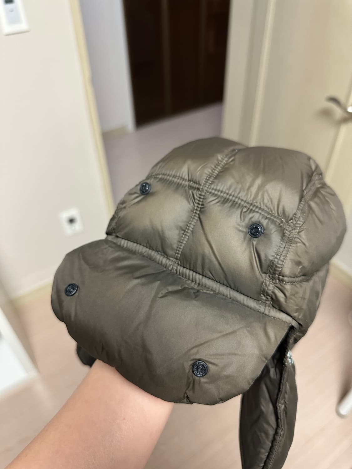 디스이즈네버댓 패딩모자 상품이미지3