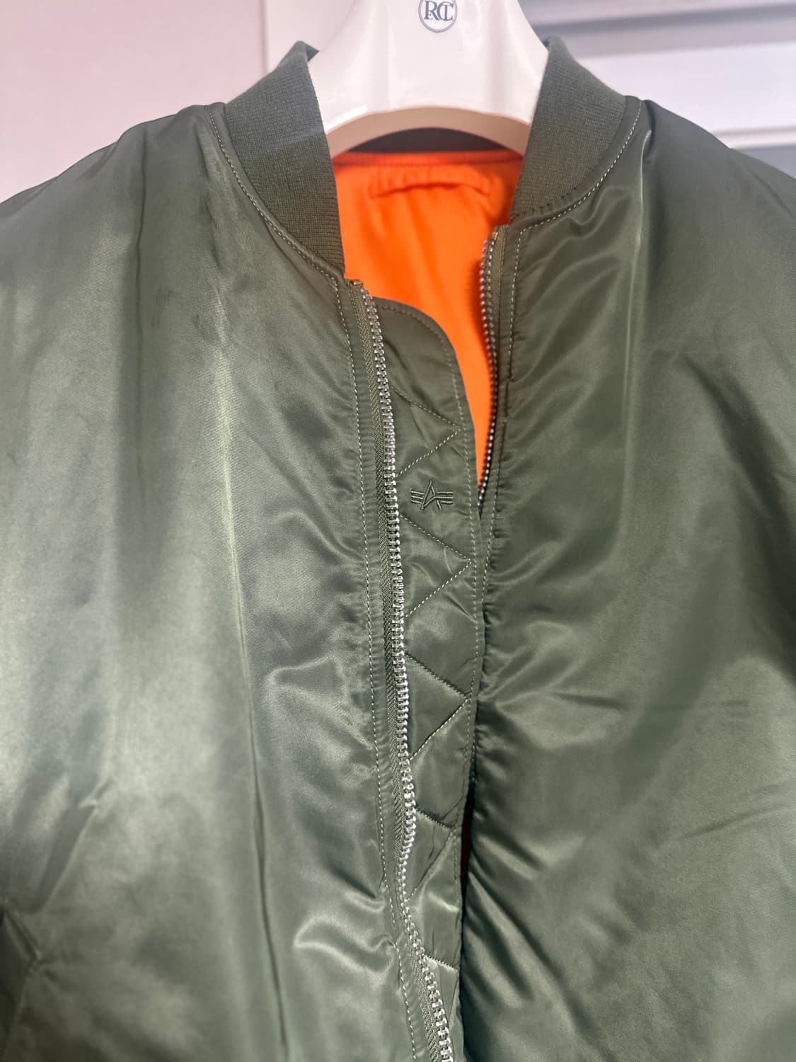 알파인더스트리 ma-1 L 팝니다. 상품이미지4