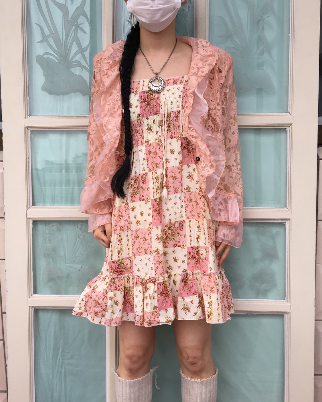 Ruffle point lace jacket 상품이미지6