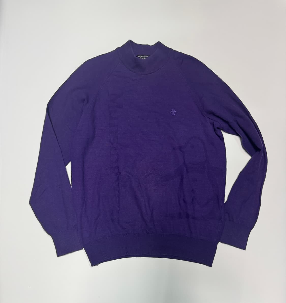 먼싱웨어 캐시미어 혼용 골프 니트 상품이미지1