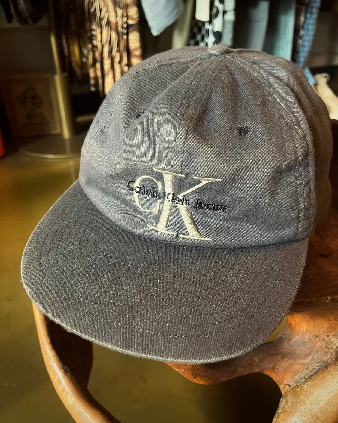Late 90s-Early 00s Old C.K Trucker Cap 상품이미지5
