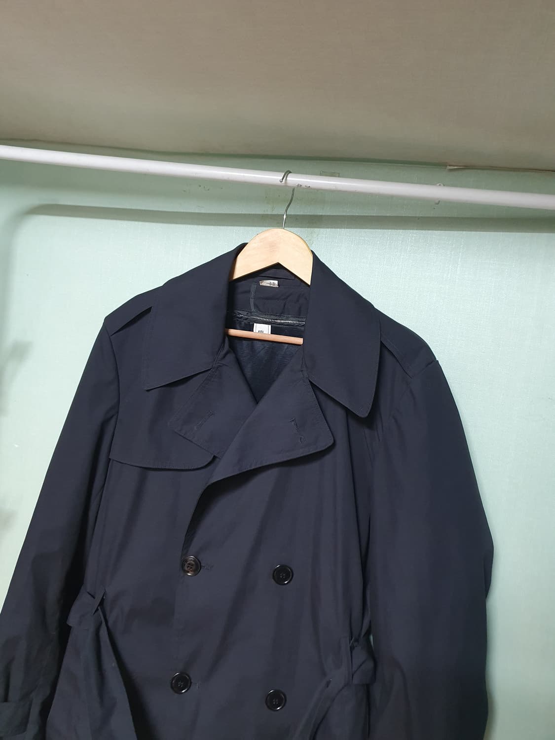 미군 트렌치코트 내피포함 40L 상품이미지2