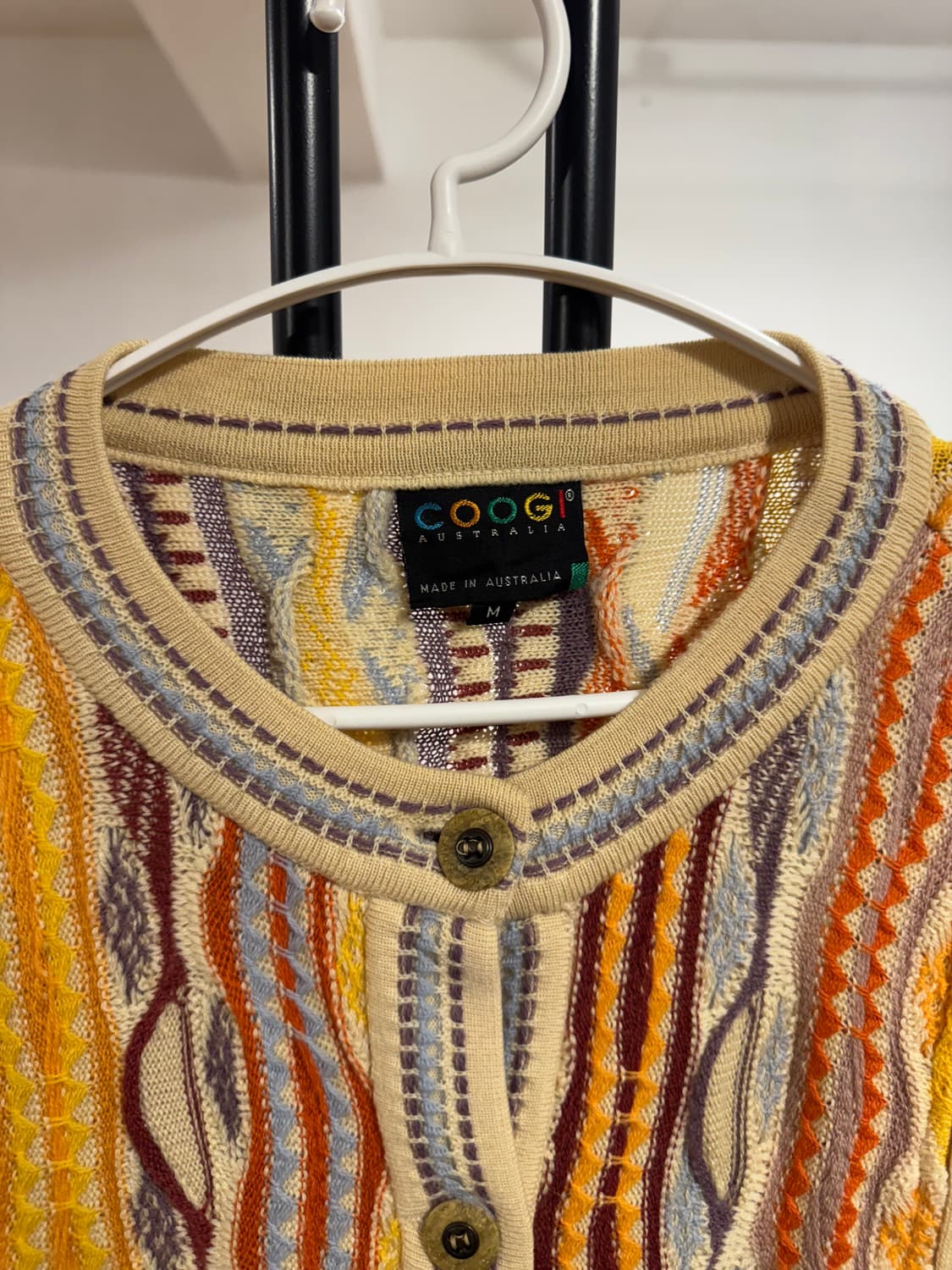 빈티지 에스닉 패턴 니트 가디건 상품이미지2