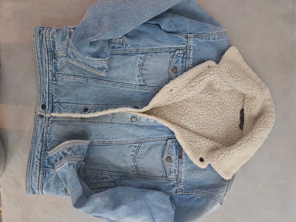 죠다쉬 양털청자켓 사이즈 100 상품이미지2