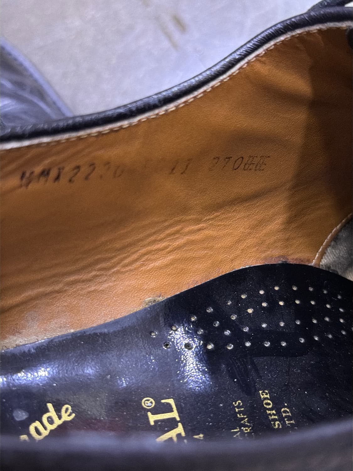 리갈 임페리얼 그레이드 윙팁 드레스 슈즈 270 상품이미지9