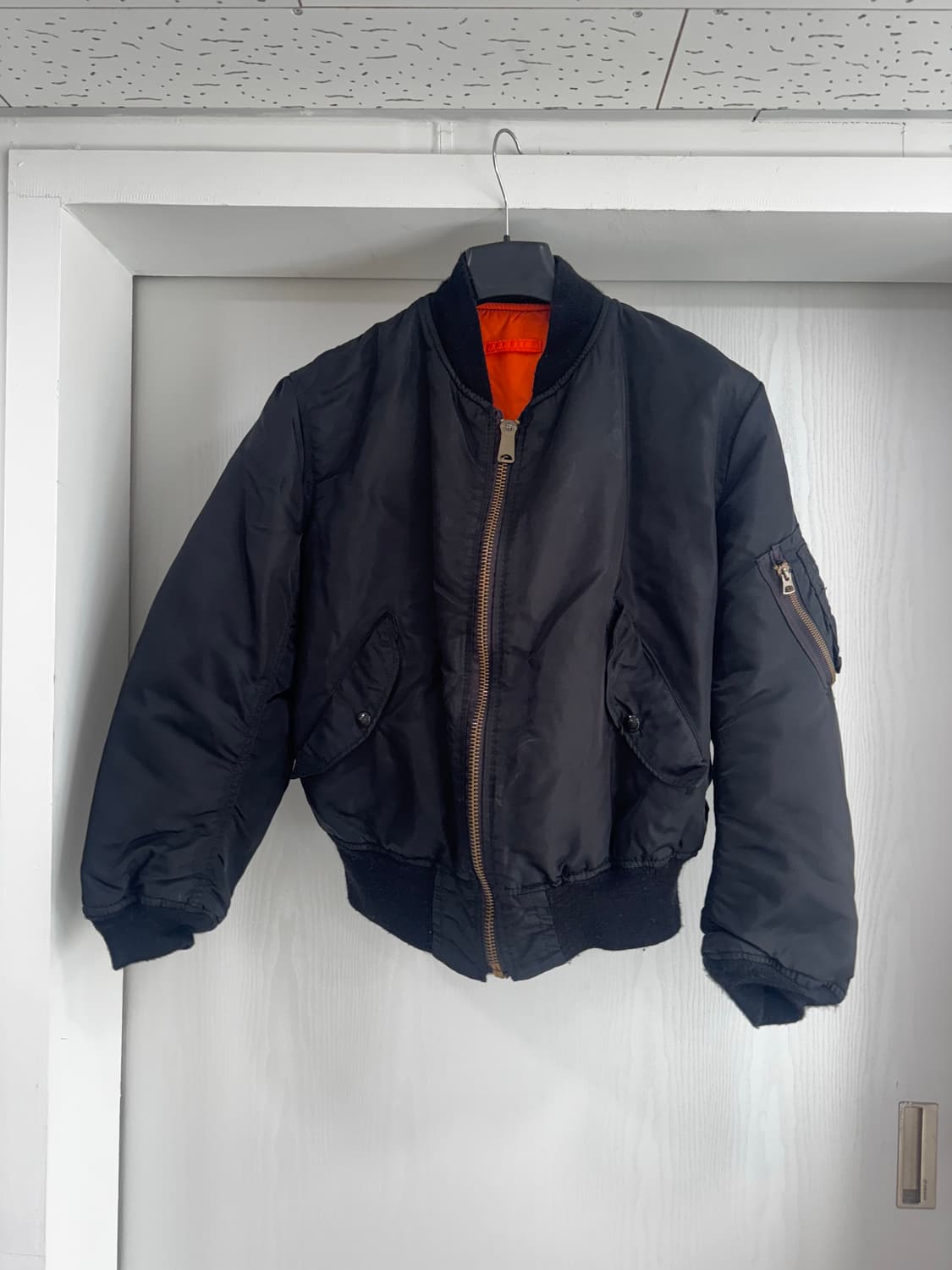 80s 빈티지 알파인더스트리 ma-1자켓  상품이미지1