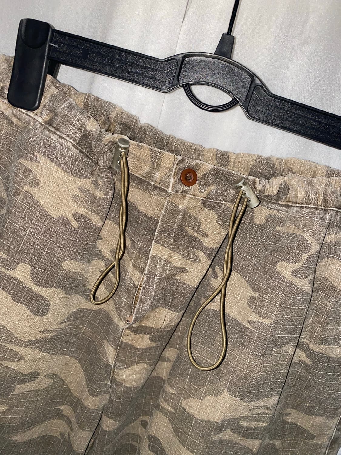 스트링 워싱 카모 카고 팬츠 y2k 아베깔 그런지 핀터 상품이미지1