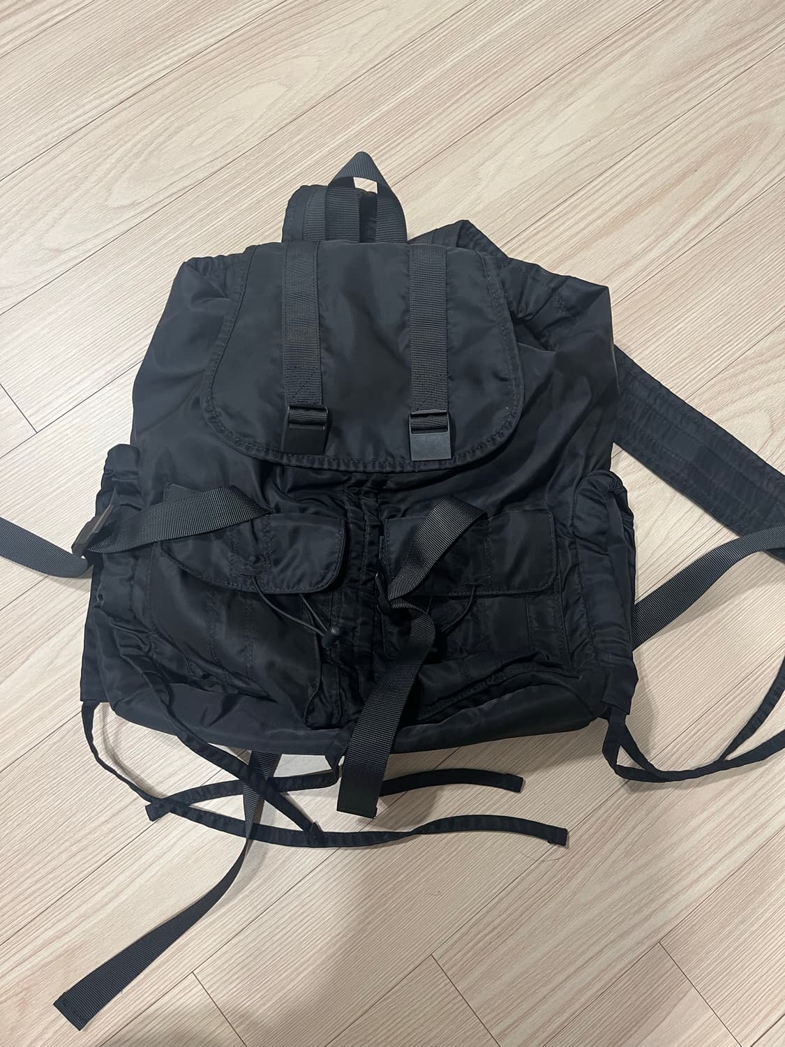 헤더먼트 ladybird 백팩 블랙 상품이미지3