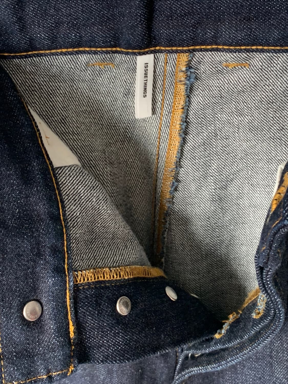 Issuethings 이슈띵즈 셀비지 데님 상품이미지4