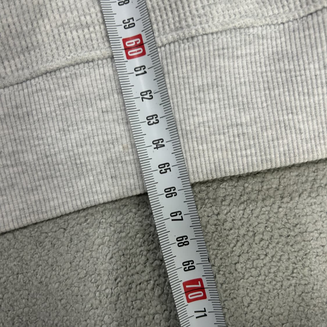 폴로 랄프로렌 와플 니트 맨투맨 회색 m 상품이미지6