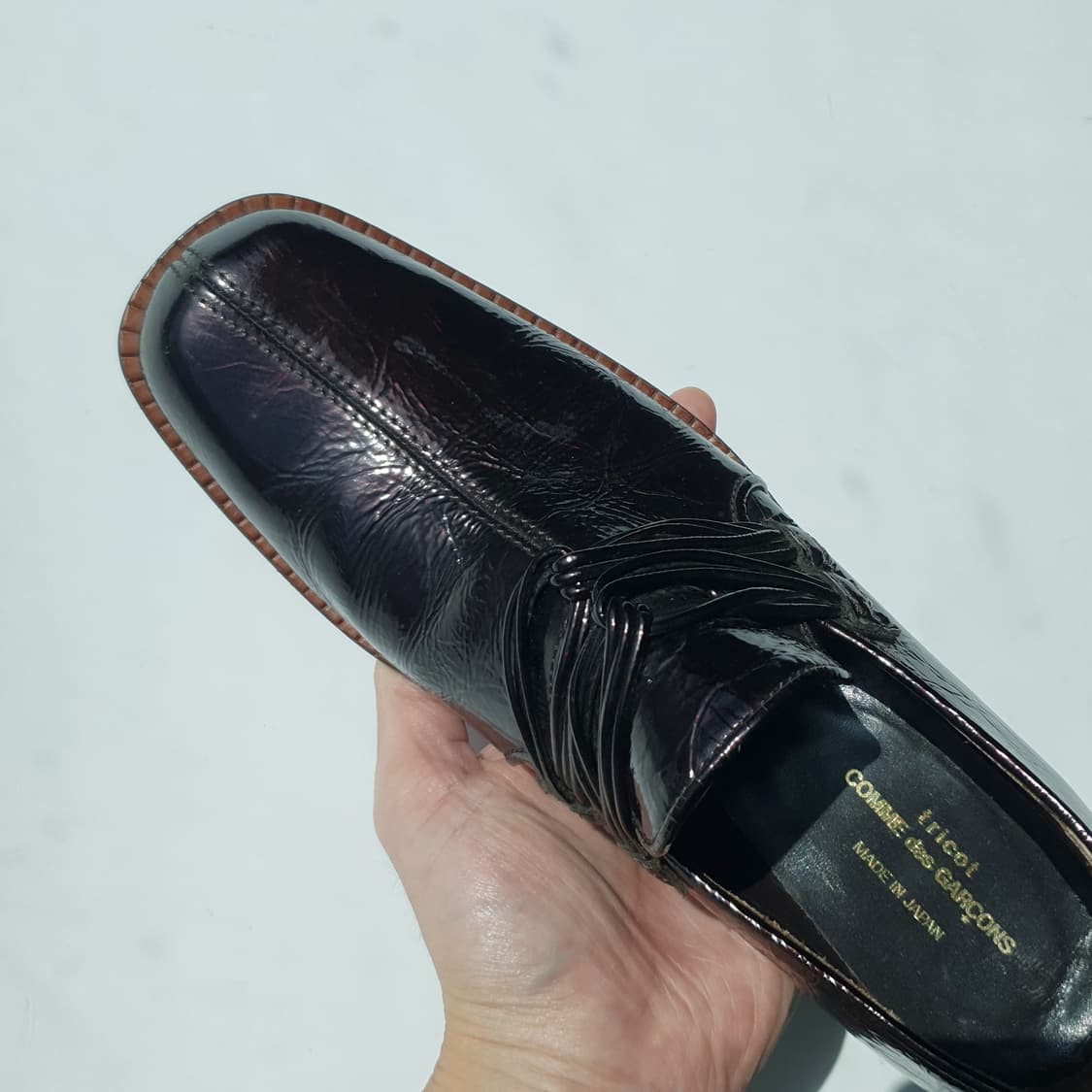 Comme Des Garcons patent Leather loafer 상품이미지8