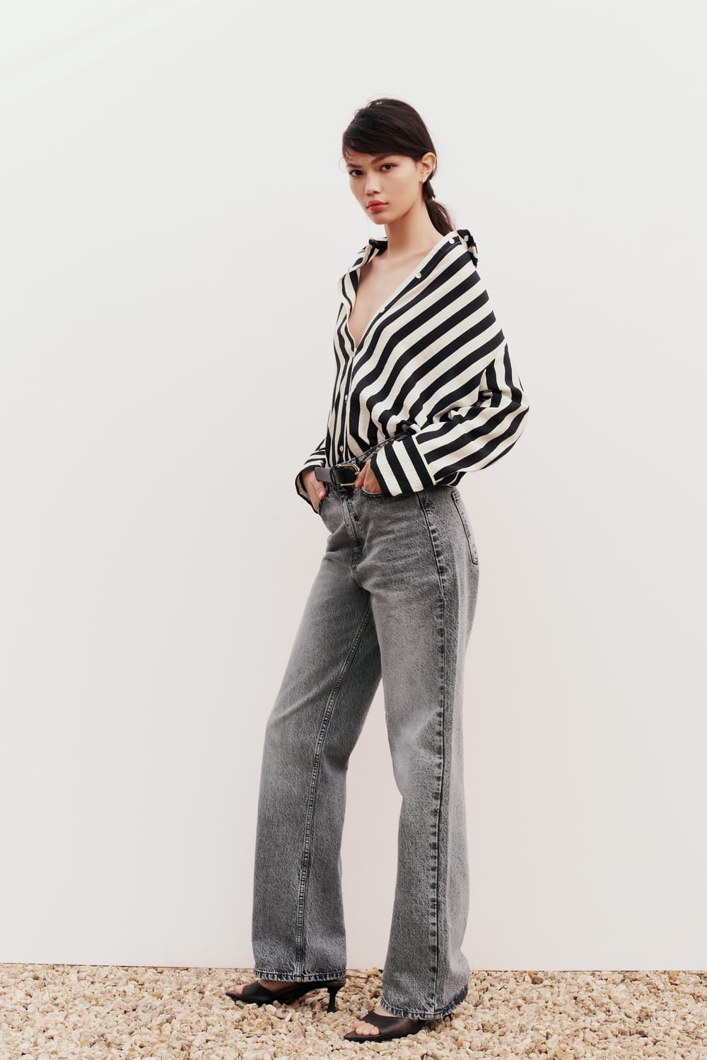 자라 JEANS Z1975 STRAIGHT FULL LENGTH 데님 상품이미지4