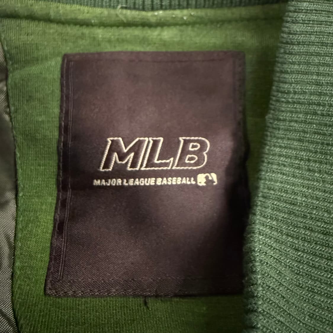 [85] MLB 뉴욕 양키스 그린 야구 점퍼 b10 상품이미지5