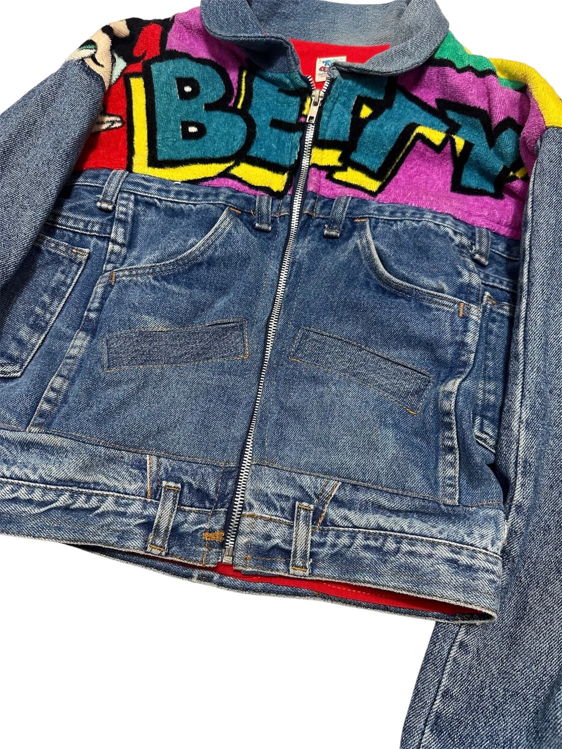 90s too cute 베티붑 데님 자켓 상품이미지3