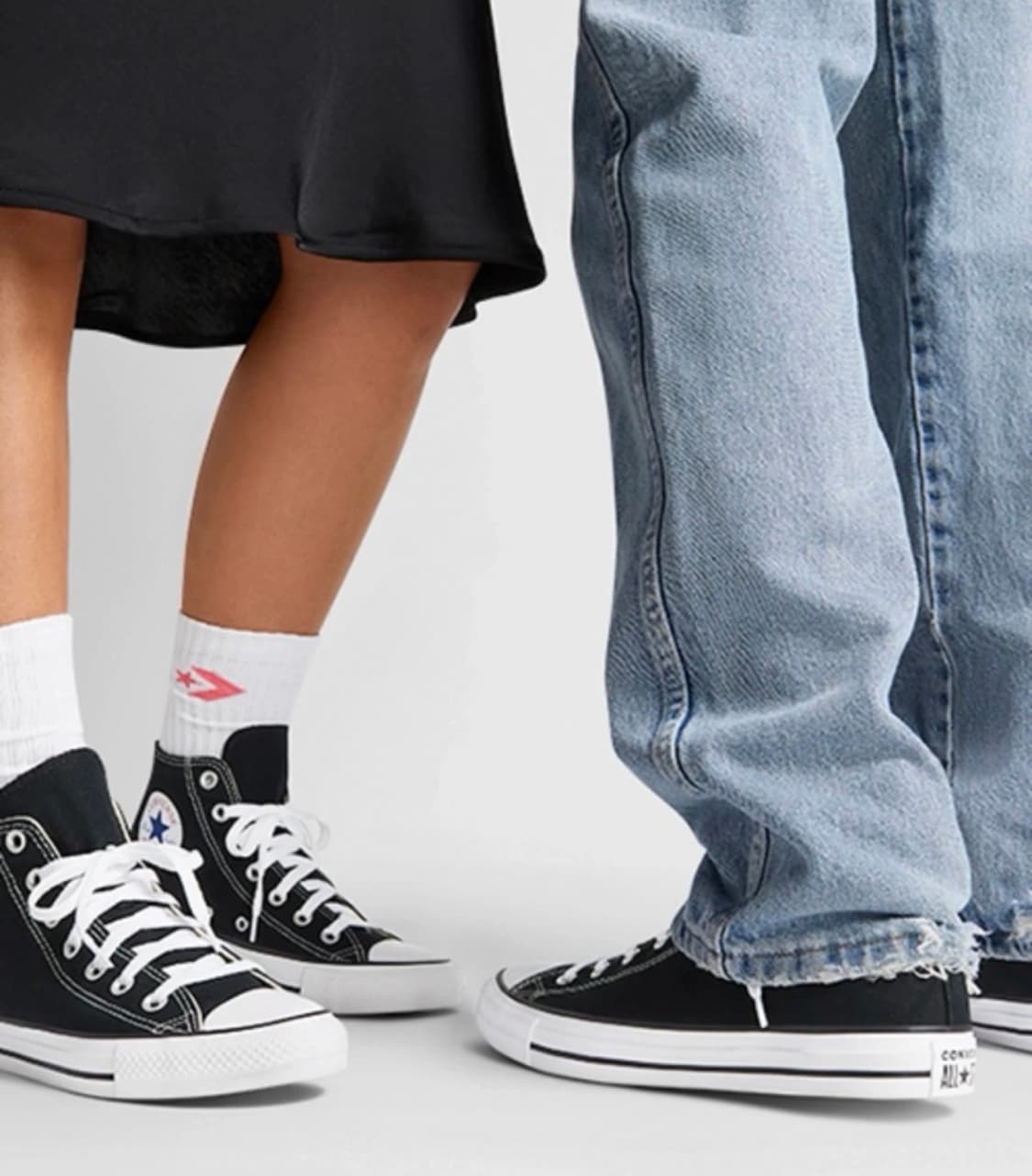 converse)하이 블랙 220사이즈(새상품) 상품이미지3