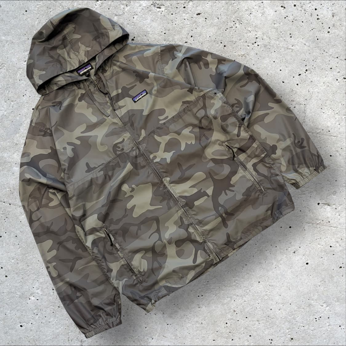 [M] 파타고니아 베리어블 카모 바람막이 후드 자켓 C880 상품이미지1