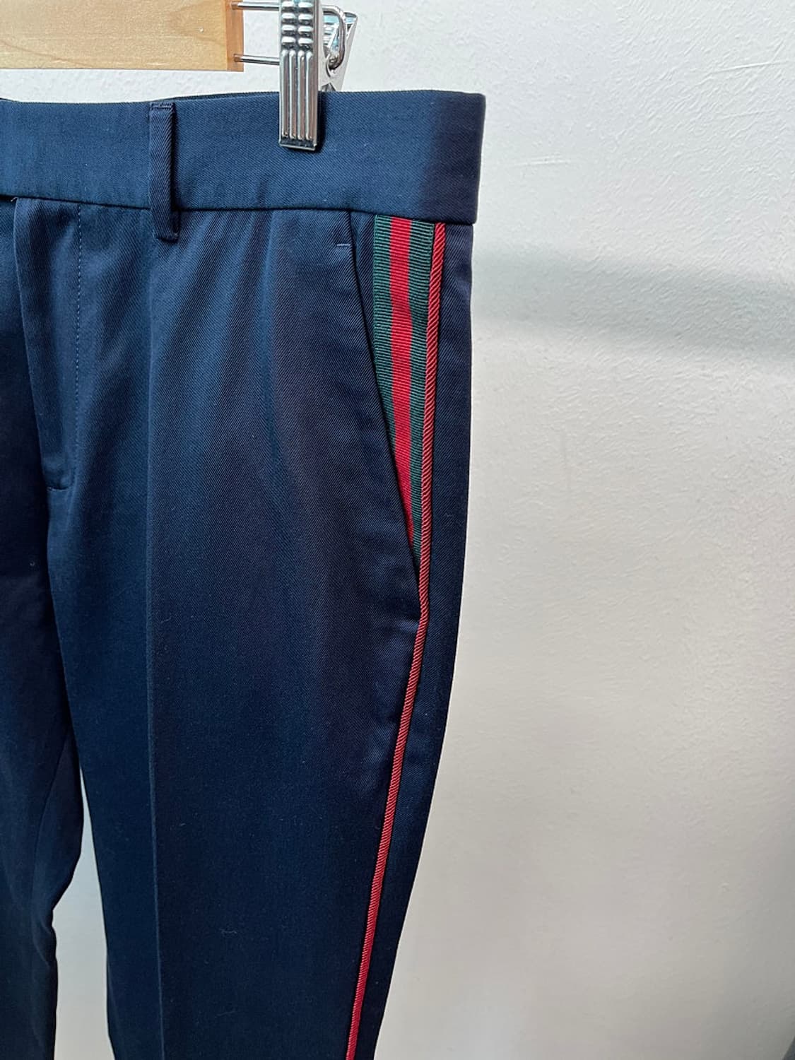 32) 구찌 스트레이트 포멀 팬츠  상품이미지4