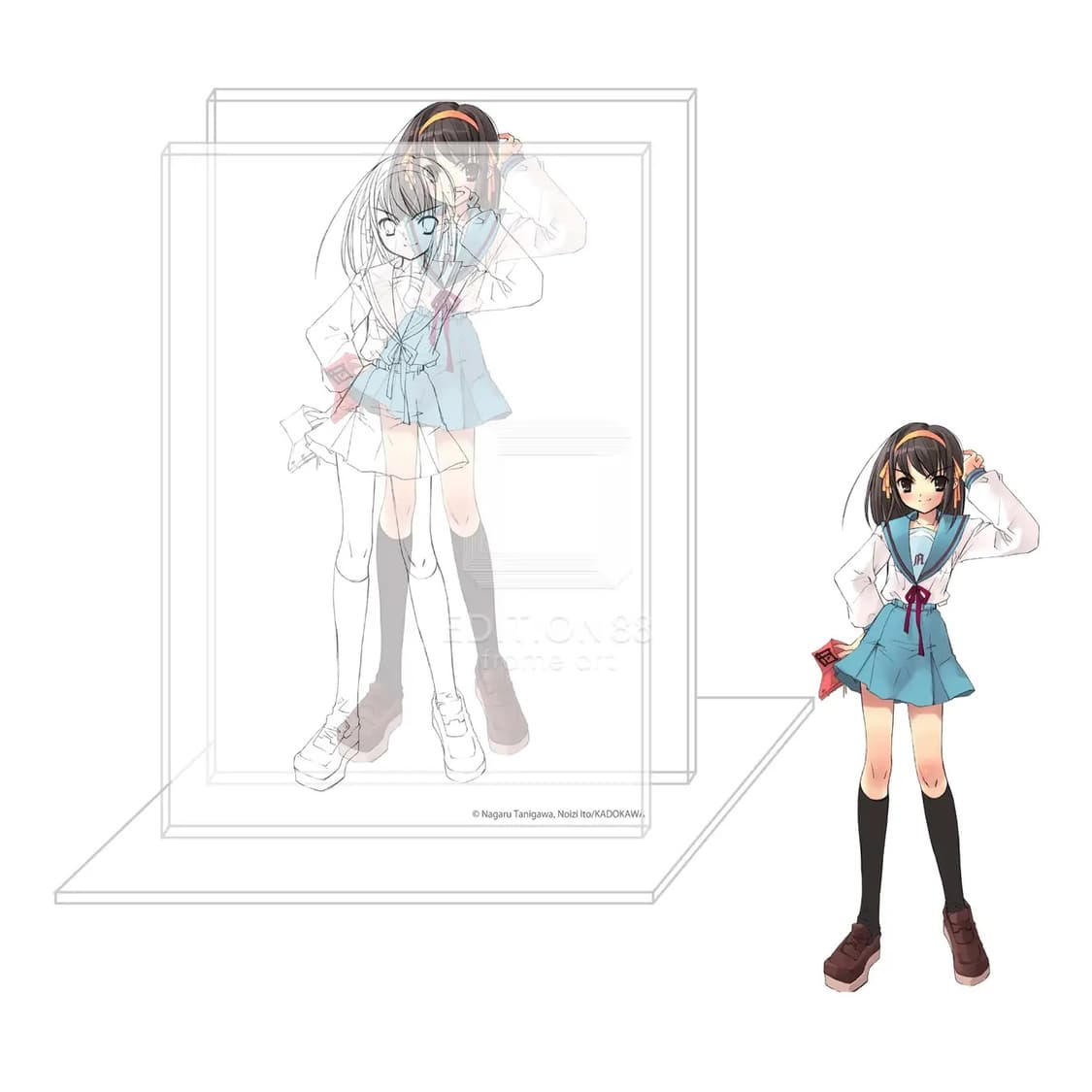 스즈미야 하루히의 우울 레이어 아크릴 스탠드 상품이미지3