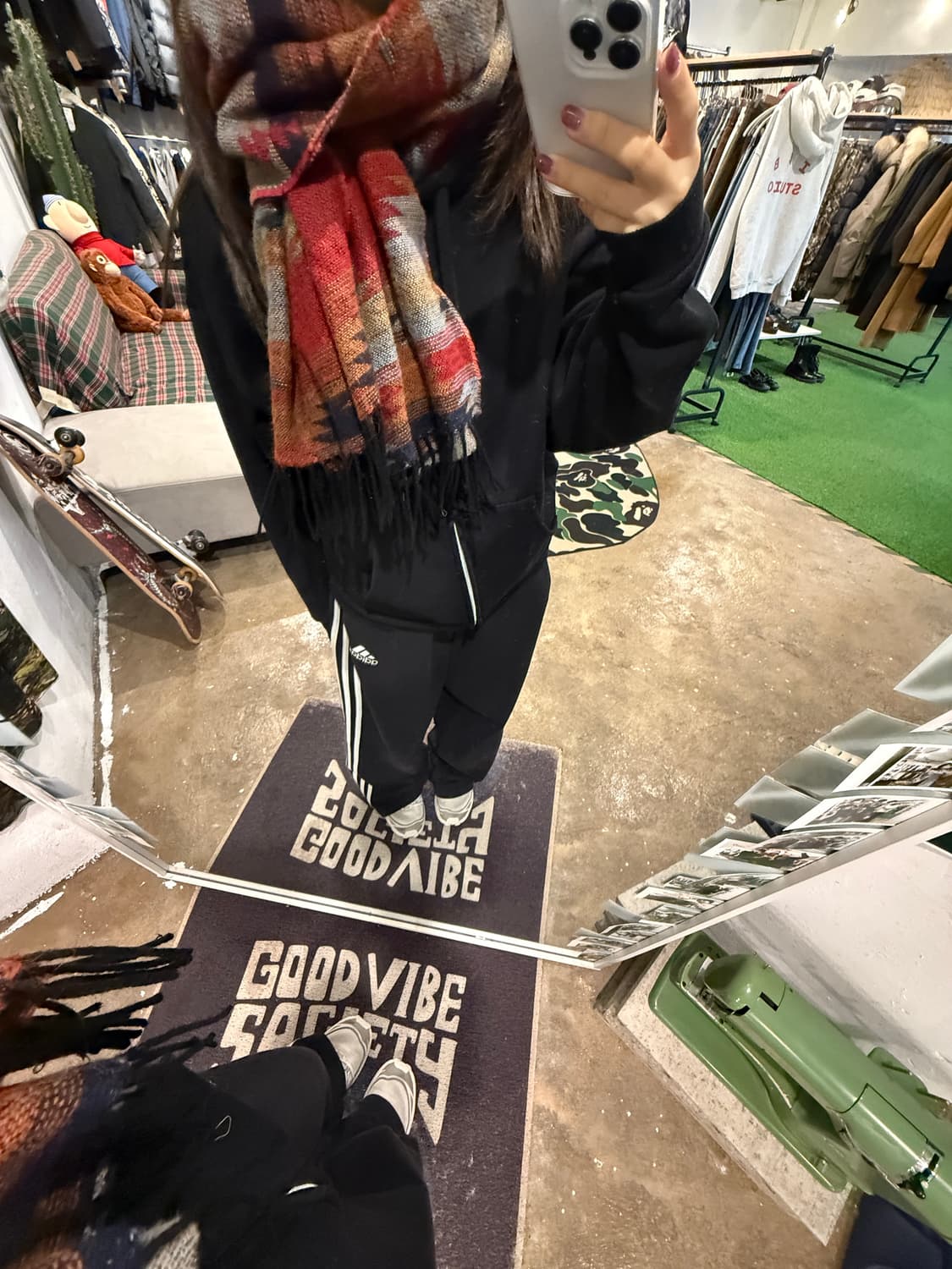 이탈리아 메이드 나바호(Navajo) 패턴 머플러&숄 상품이미지7