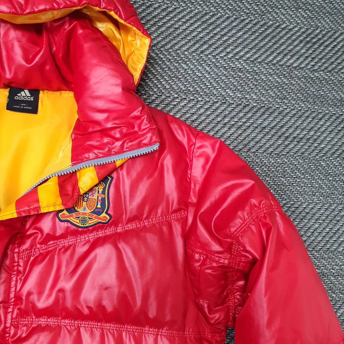 아디다스 맨유 오리털 패딩 남자105 상품이미지3