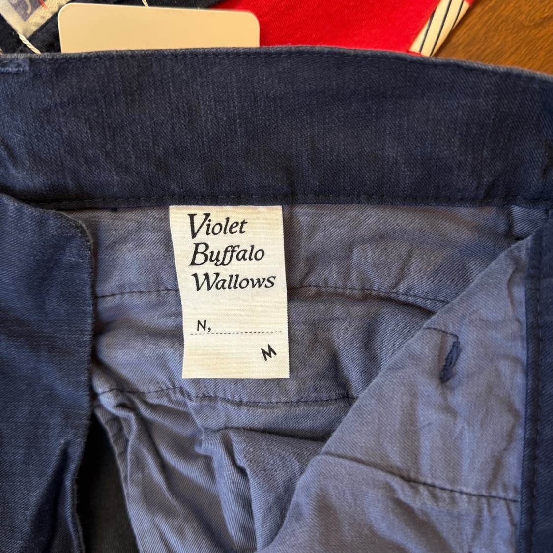 VIOLET BUFFALO WALLOWS 프렌치 워크 카고 팬츠 32 상품이미지8