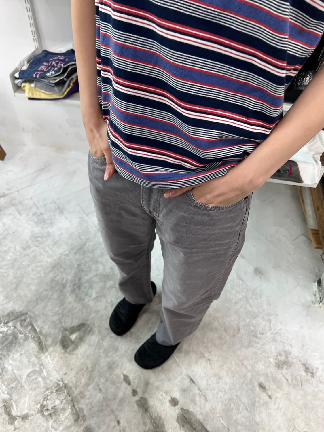 캐피탈 데님 팬츠 상품이미지2