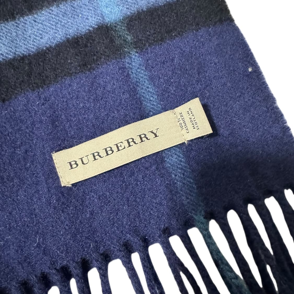 정품 버버리 노바체크 캐시미어 머플러 상품이미지3