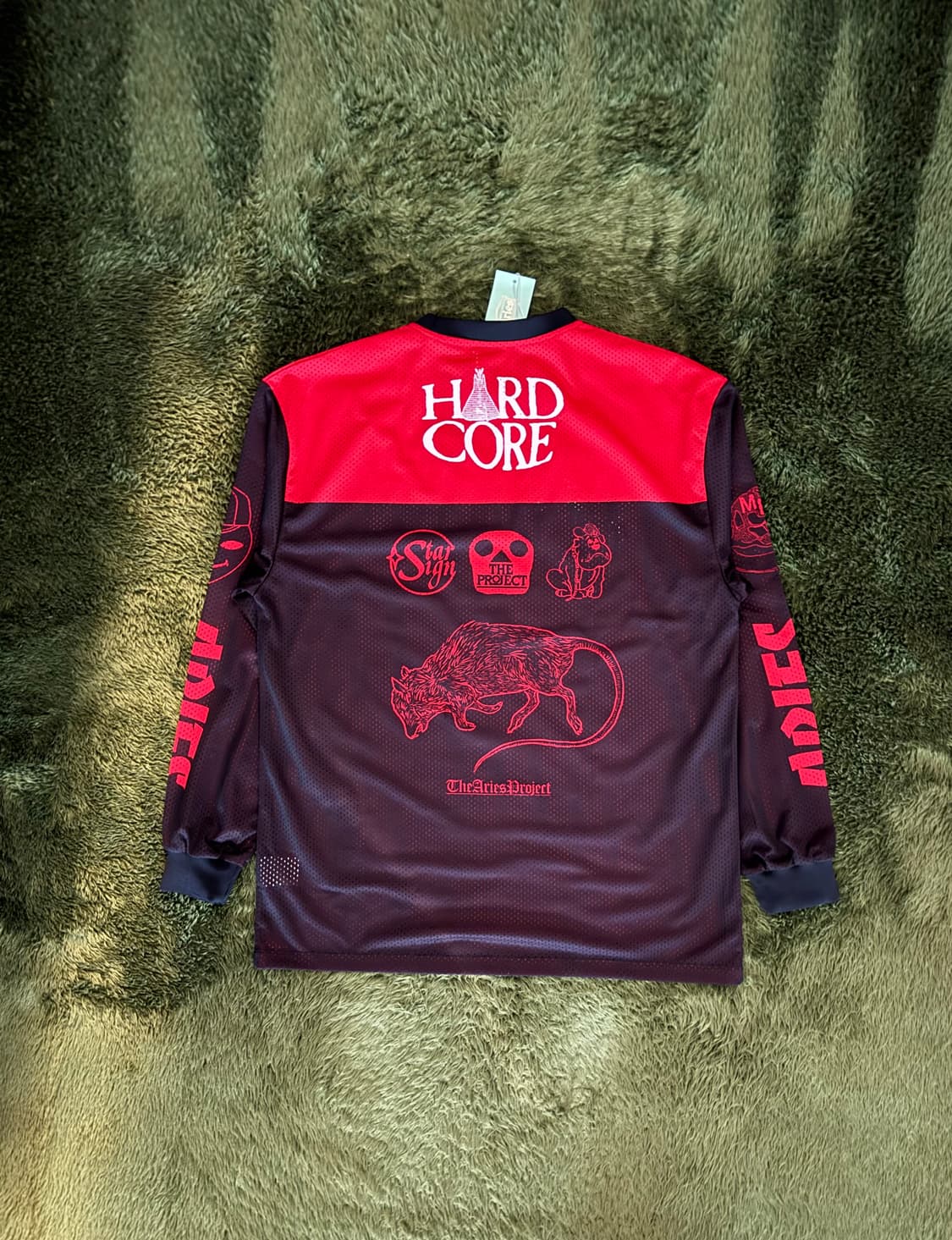 [XL] ARIES 애리즈 메탈 하드코어 에어텍스 메쉬 롱슬리브 상품이미지7