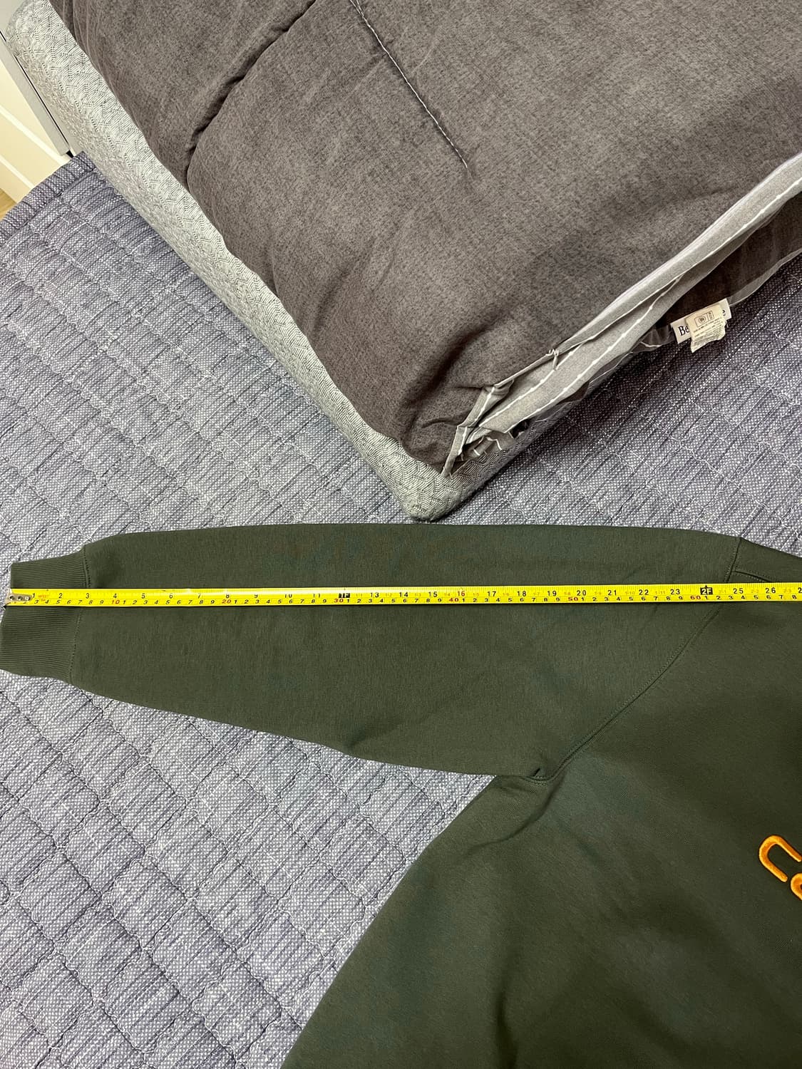 칼하트 wip 기모 맨투맨 카키 XL (새상품) 상품이미지7