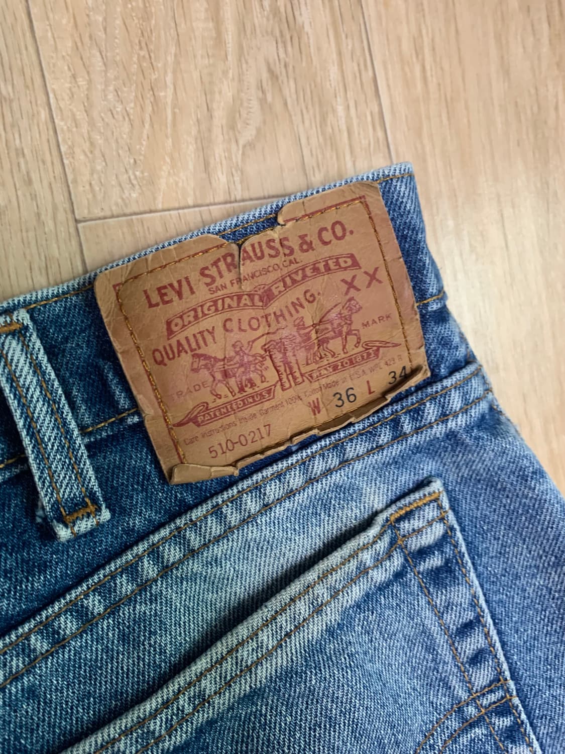 [36x34] USA vintage 리바이스 510 Levis 상품이미지8
