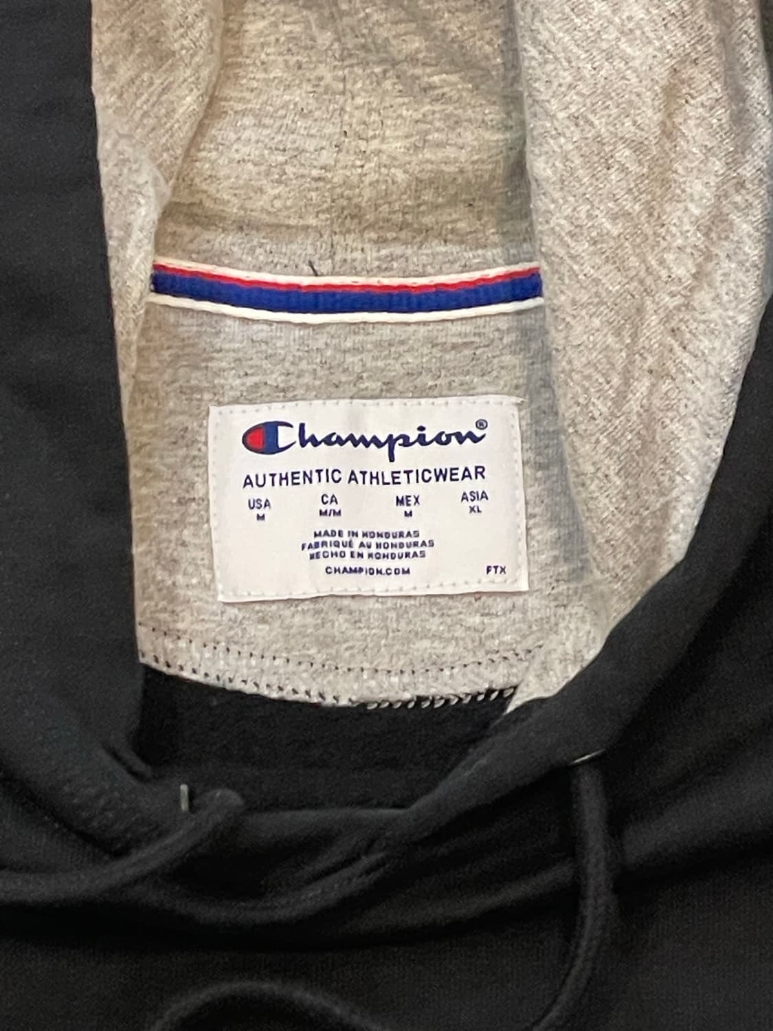 Champion authentic hoodie 상품이미지4
