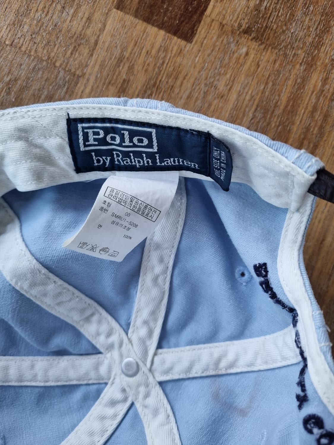 폴로 랄프로렌 하늘색 볼캡 상품이미지5