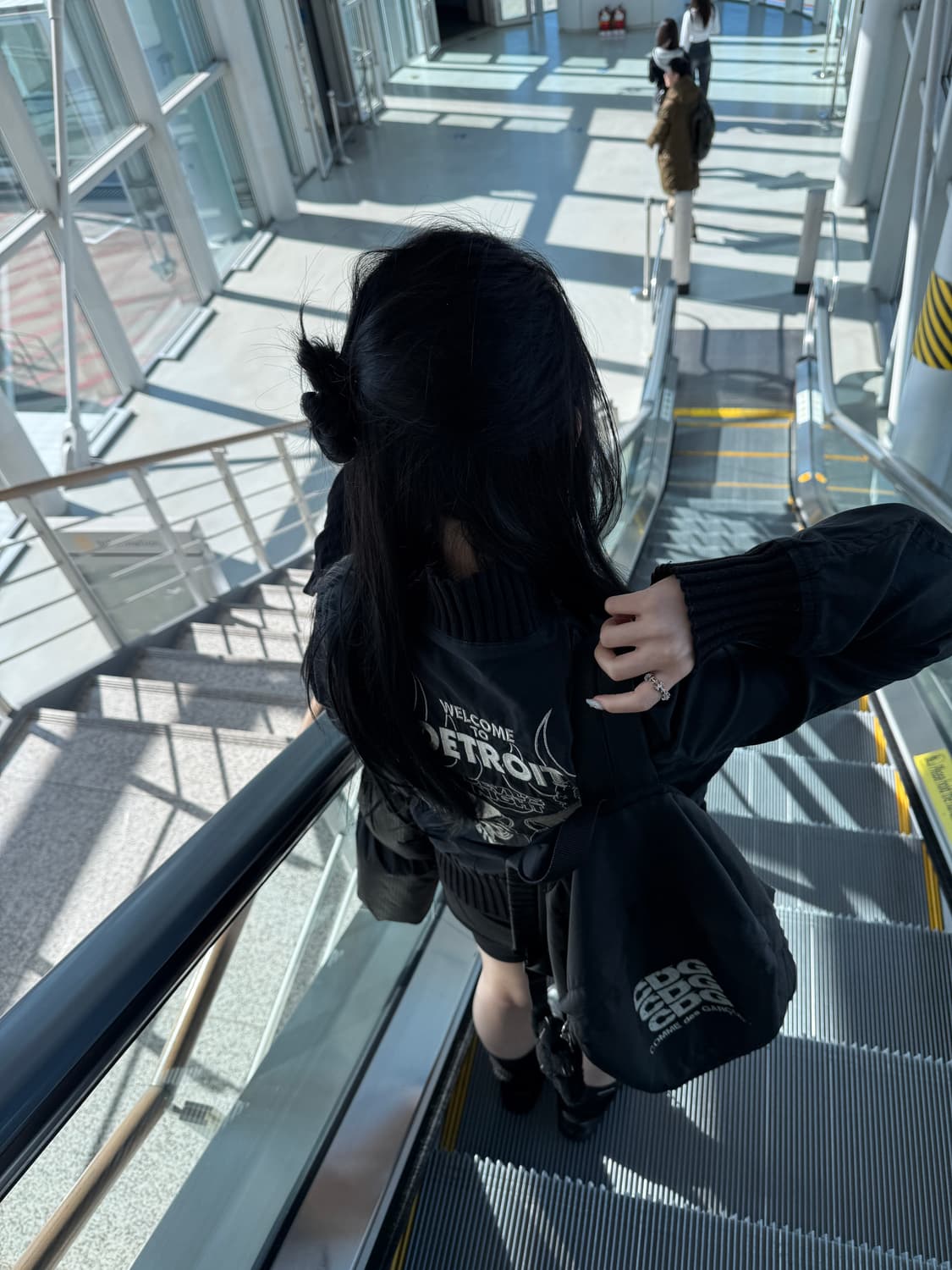 (무배) 히스테릭 글래머스 데빌 나이크 자켓 블랙 상품이미지1