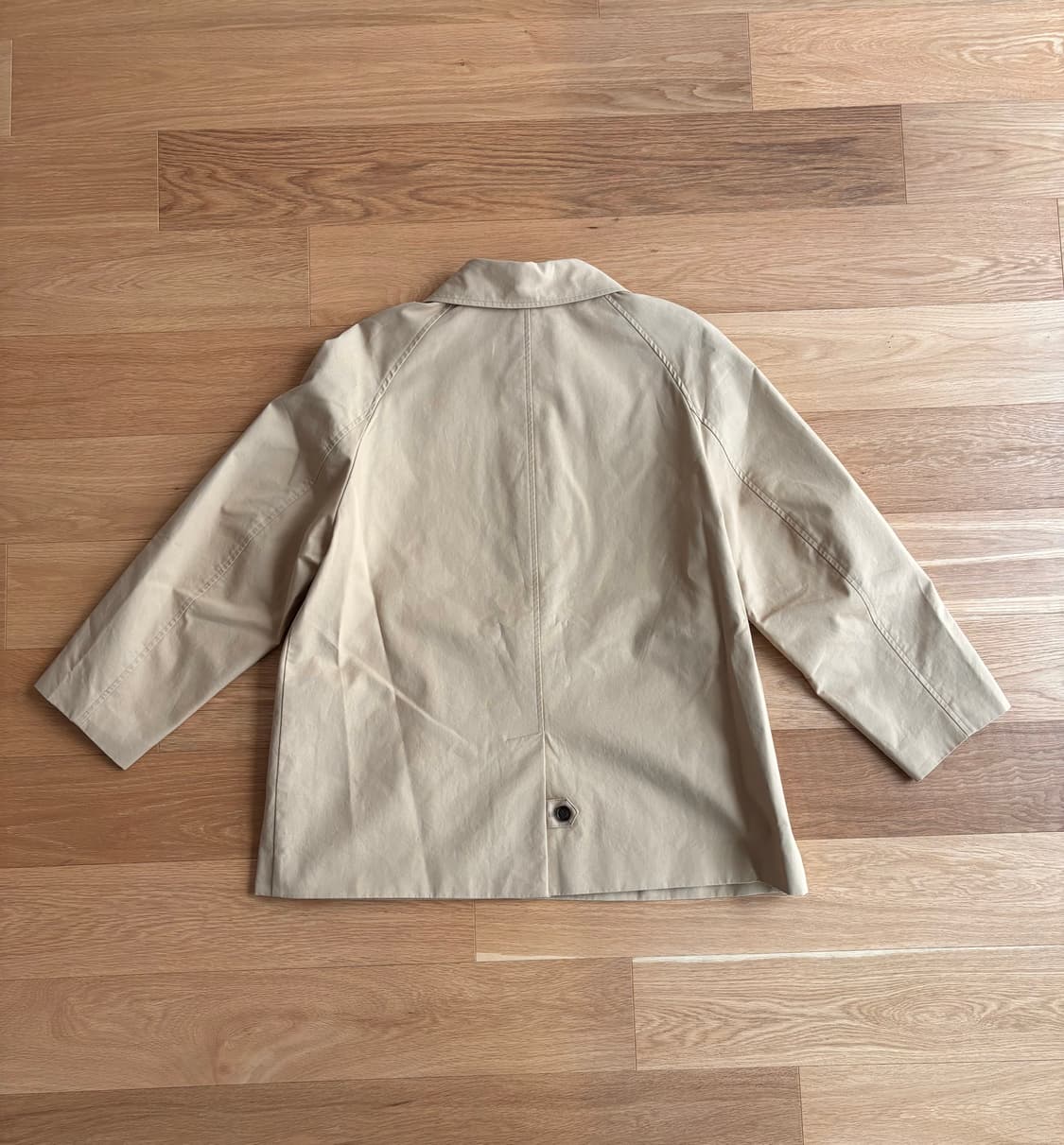 유라고 하프 트렌치코트 S 상품이미지3