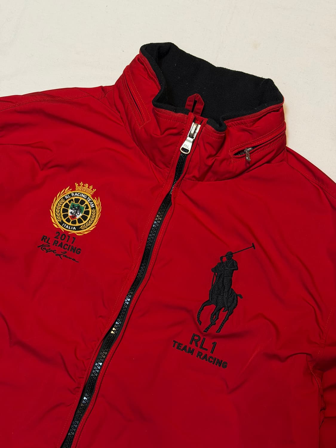 폴로 랄프로렌 빅포니 치프키프 레이싱 자켓 레드 상품이미지2