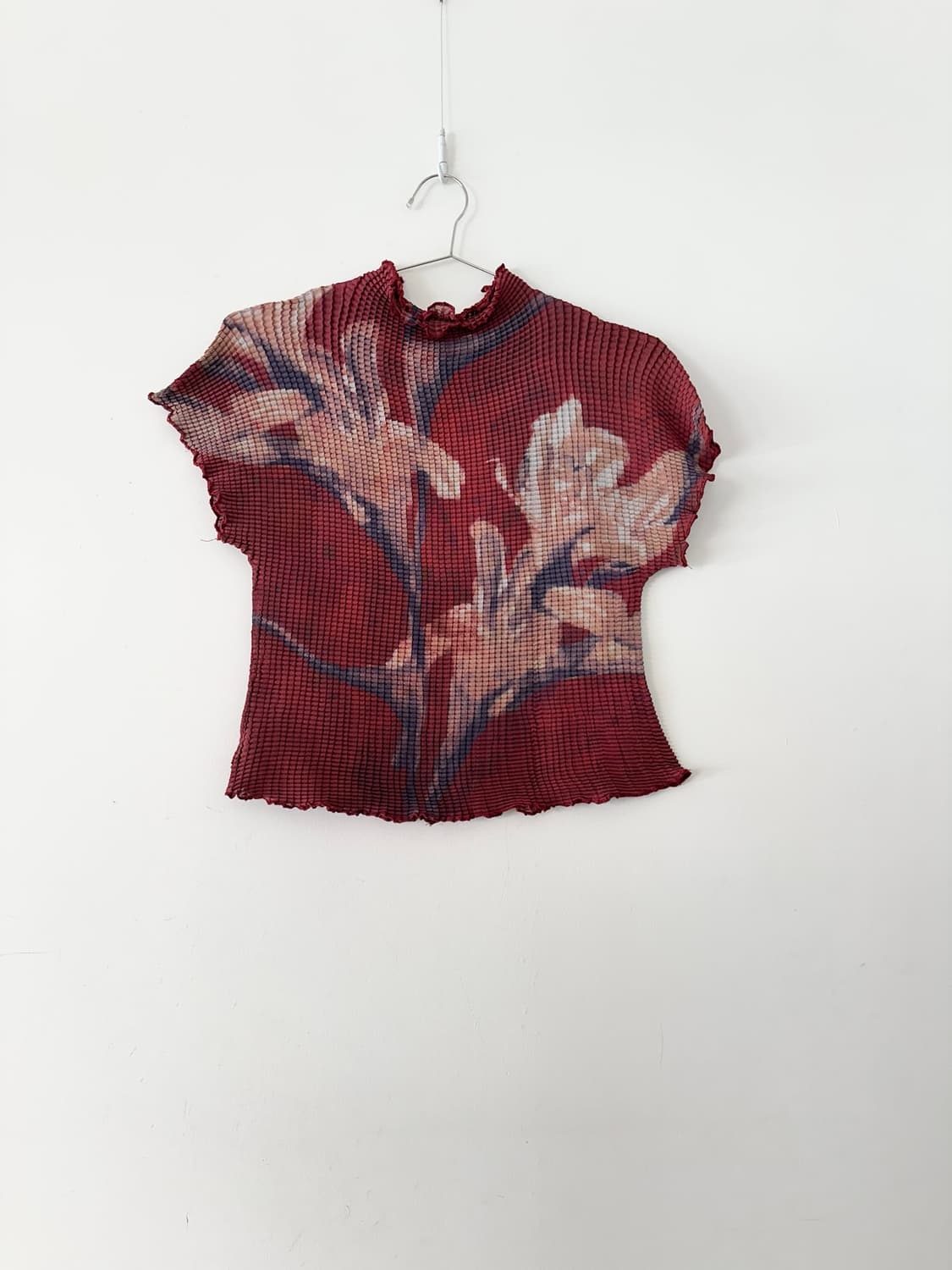 Peony bloom pleats / red 상품이미지1