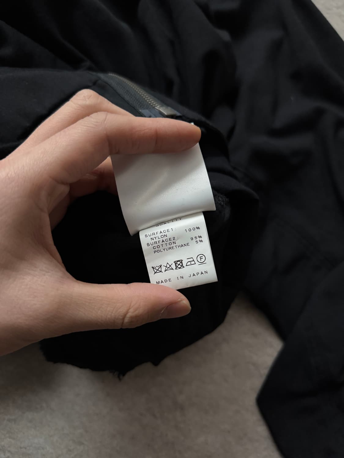 18SS 율리우스 사선 비대칭 하이넥 자켓 상품이미지9