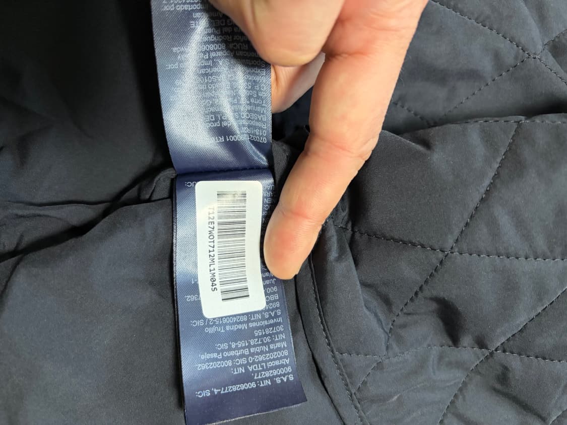 S) 타미힐피거 바버자켓 올리브 바버맛 상품이미지4