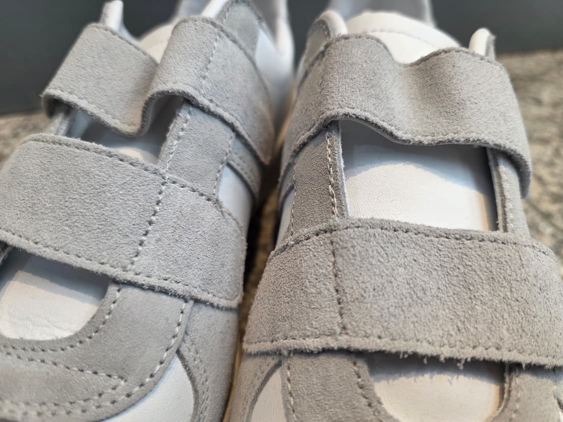 23.65 브랜드의 천연 소가죽 AG 독일군 스트랩 스니커즈 상품이미지3