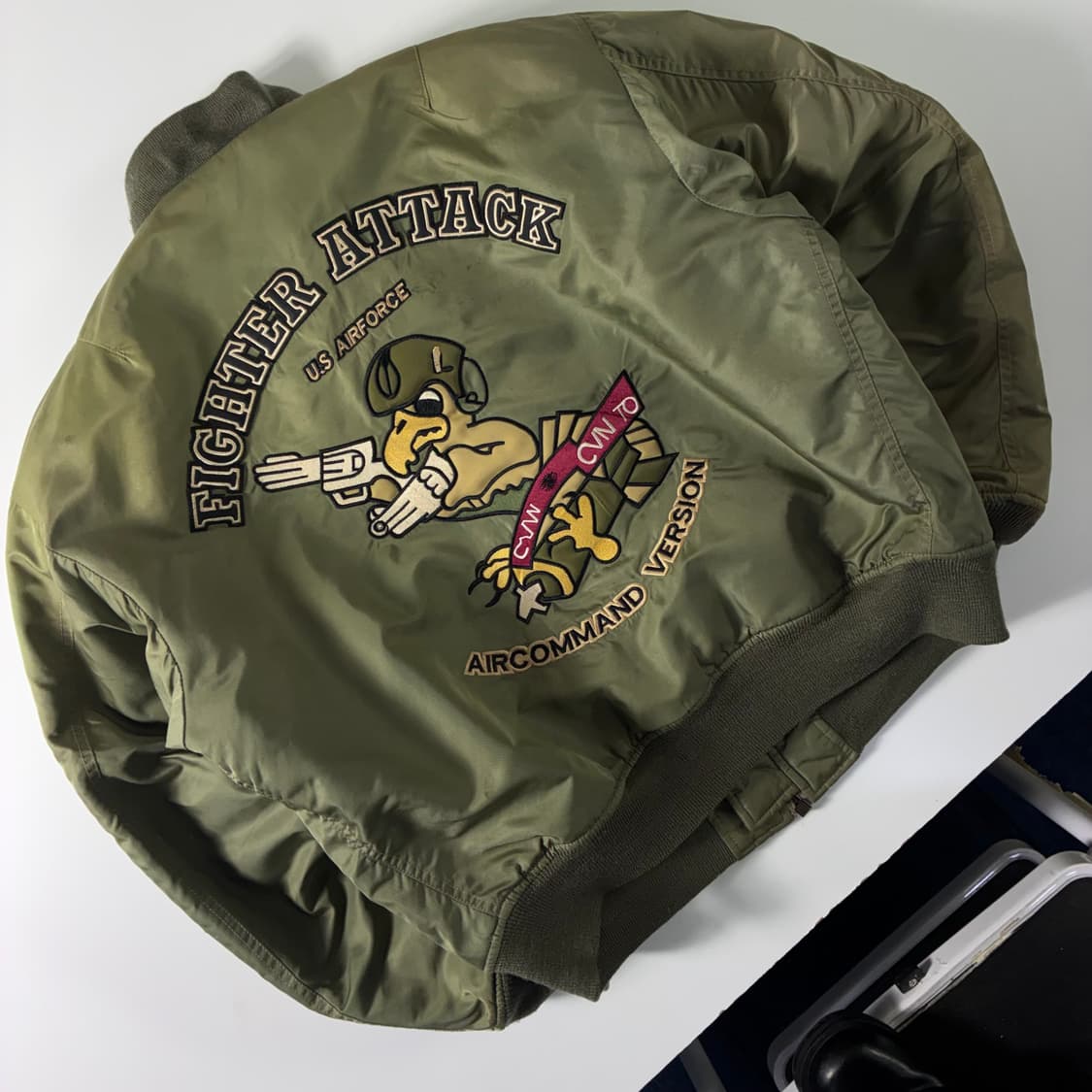 Camouland  카모랜드 밀리터리 USA 00,s 플라이트 자켓 상품이미지2