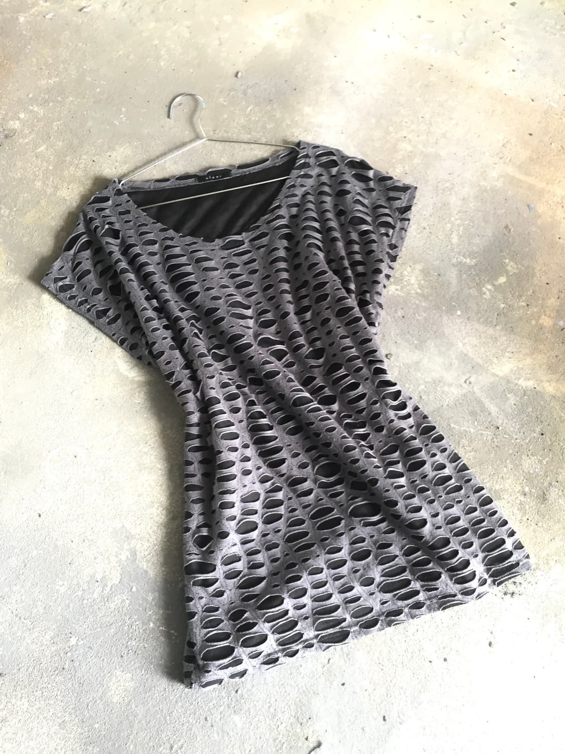 00’s V-kei grunge Cut off punk  Top 상품이미지2
