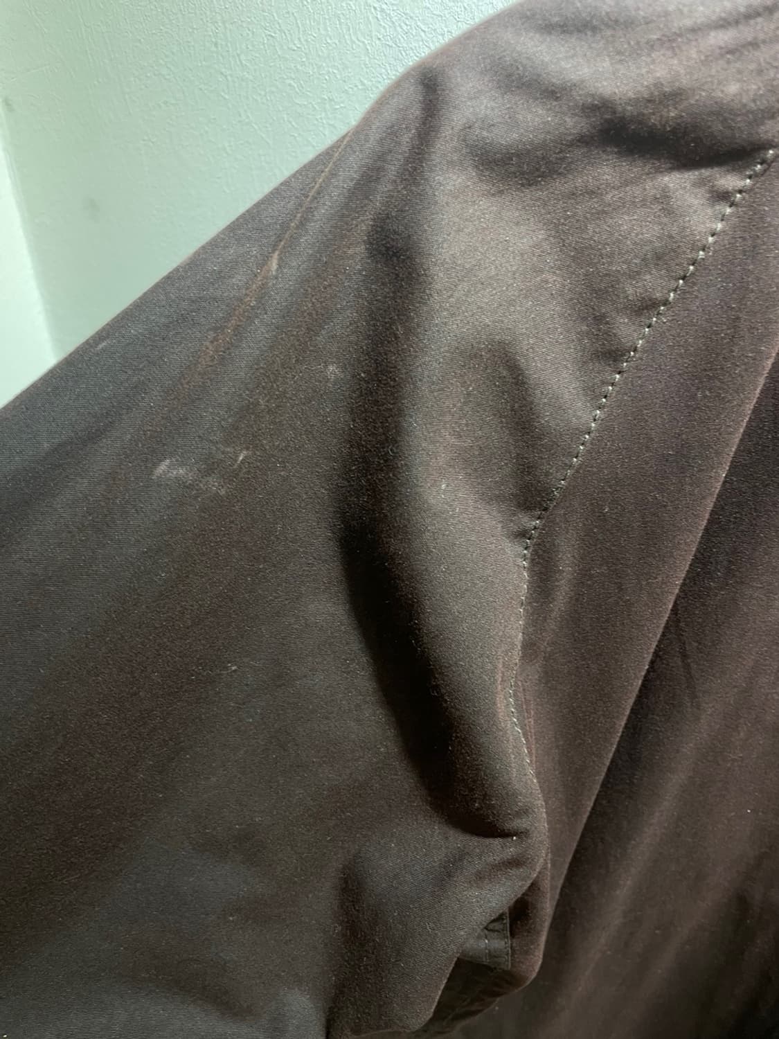 S 바버 우먼스 뷰포트 브라운 왁싱 자켓 상품이미지7