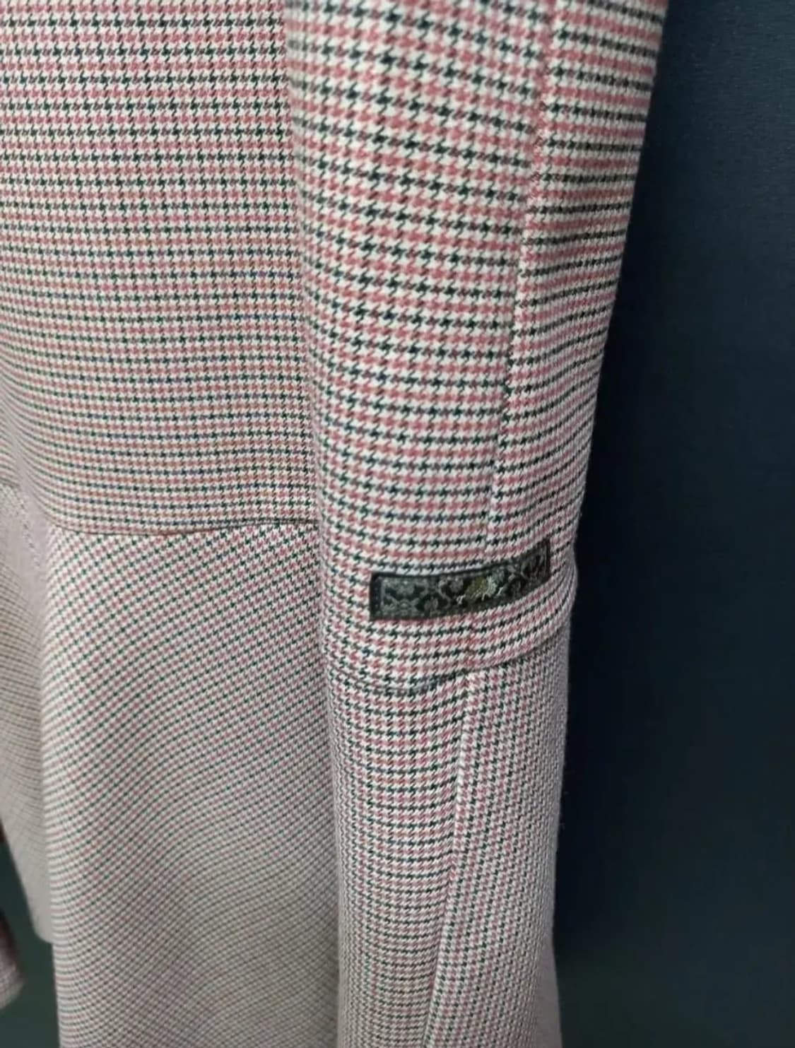 새 써스데이아일랜드 체크 춘추동 롱 원피스 66 상품이미지7